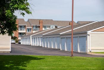 detached garages available at Cinnamon Ridge Apartments, Minnesota, 55122
